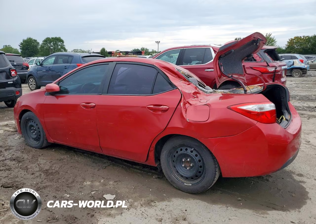 2014 Toyota Corolla Le VIN:5YFBURHE2EP038893 - 2