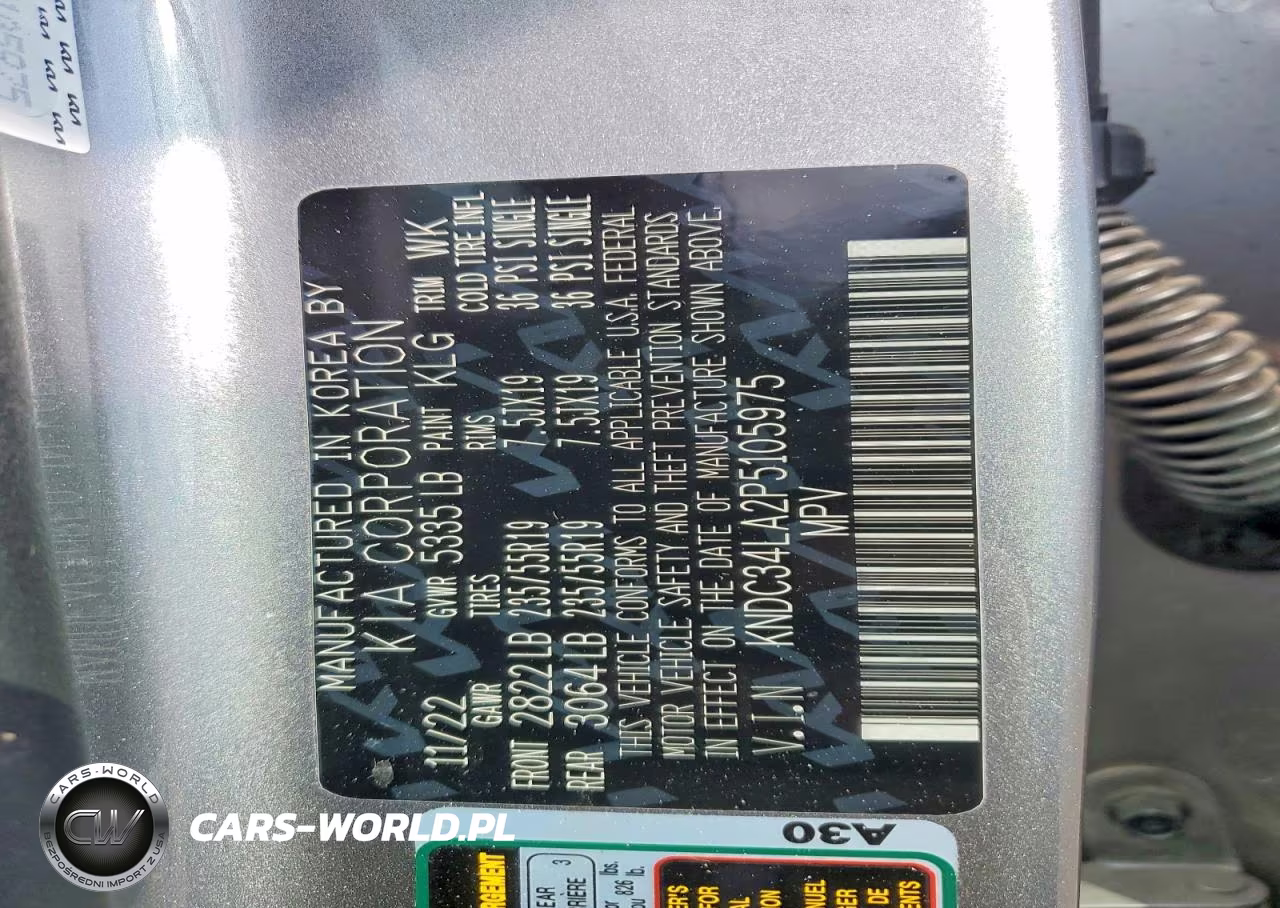 2023 Kia Ev6 Wind VIN:KNDC34LA2P5105975 - 14