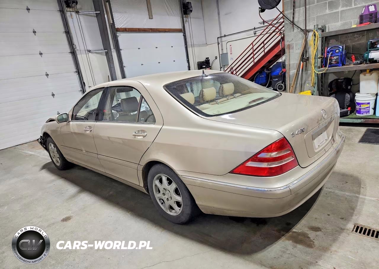 2002 Mercedes-Benz S 430 VIN:WDBNG70J92A287028 - 2
