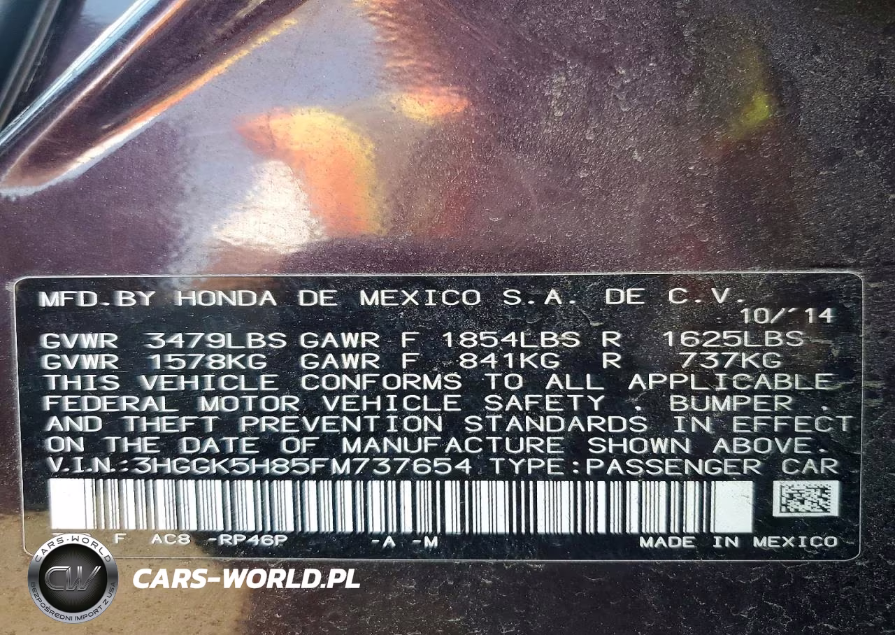 2015 Honda Fit Ex VIN:3HGGK5H85FM737654 - 12