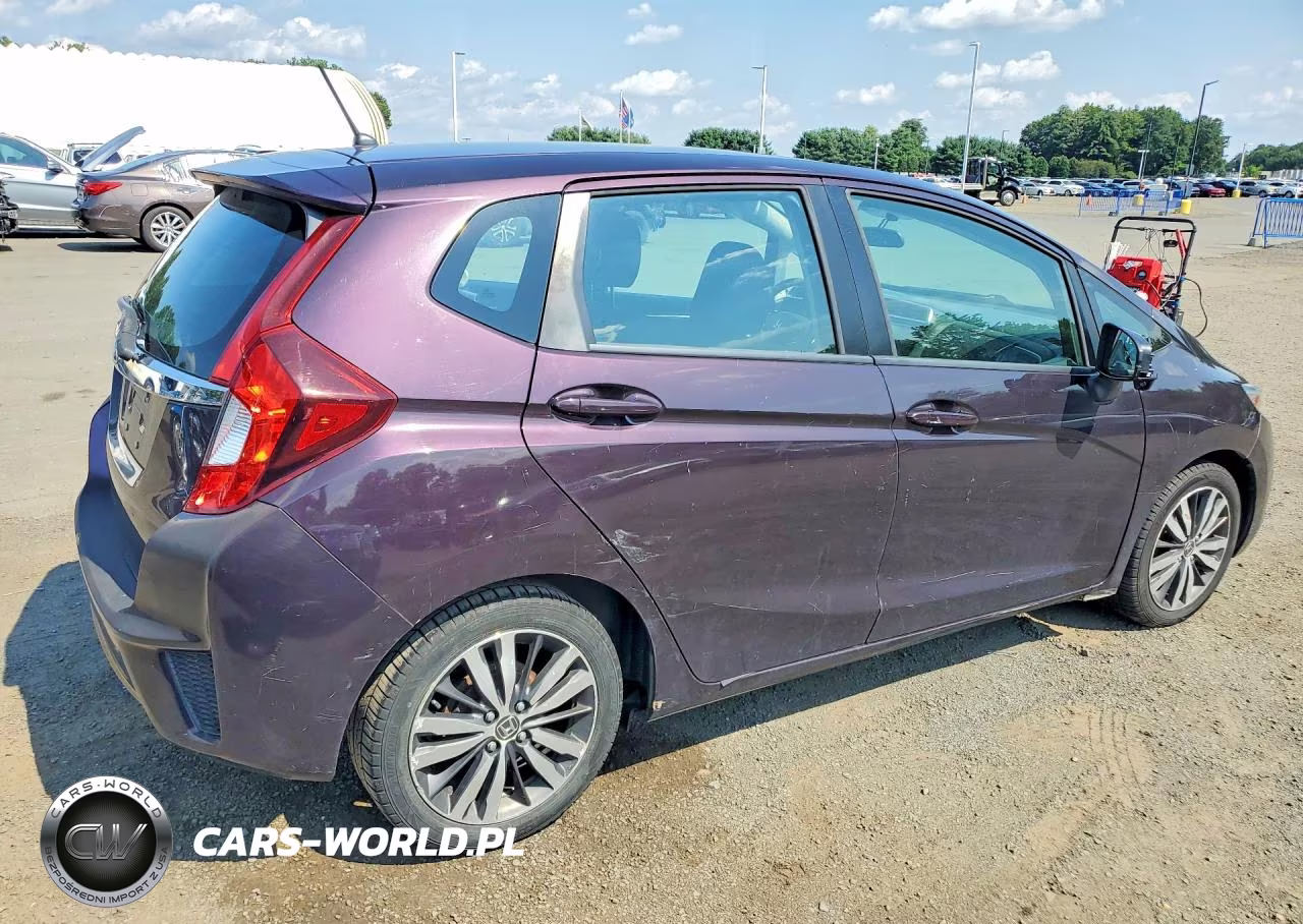 2015 Honda Fit Ex VIN:3HGGK5H85FM737654 - 3