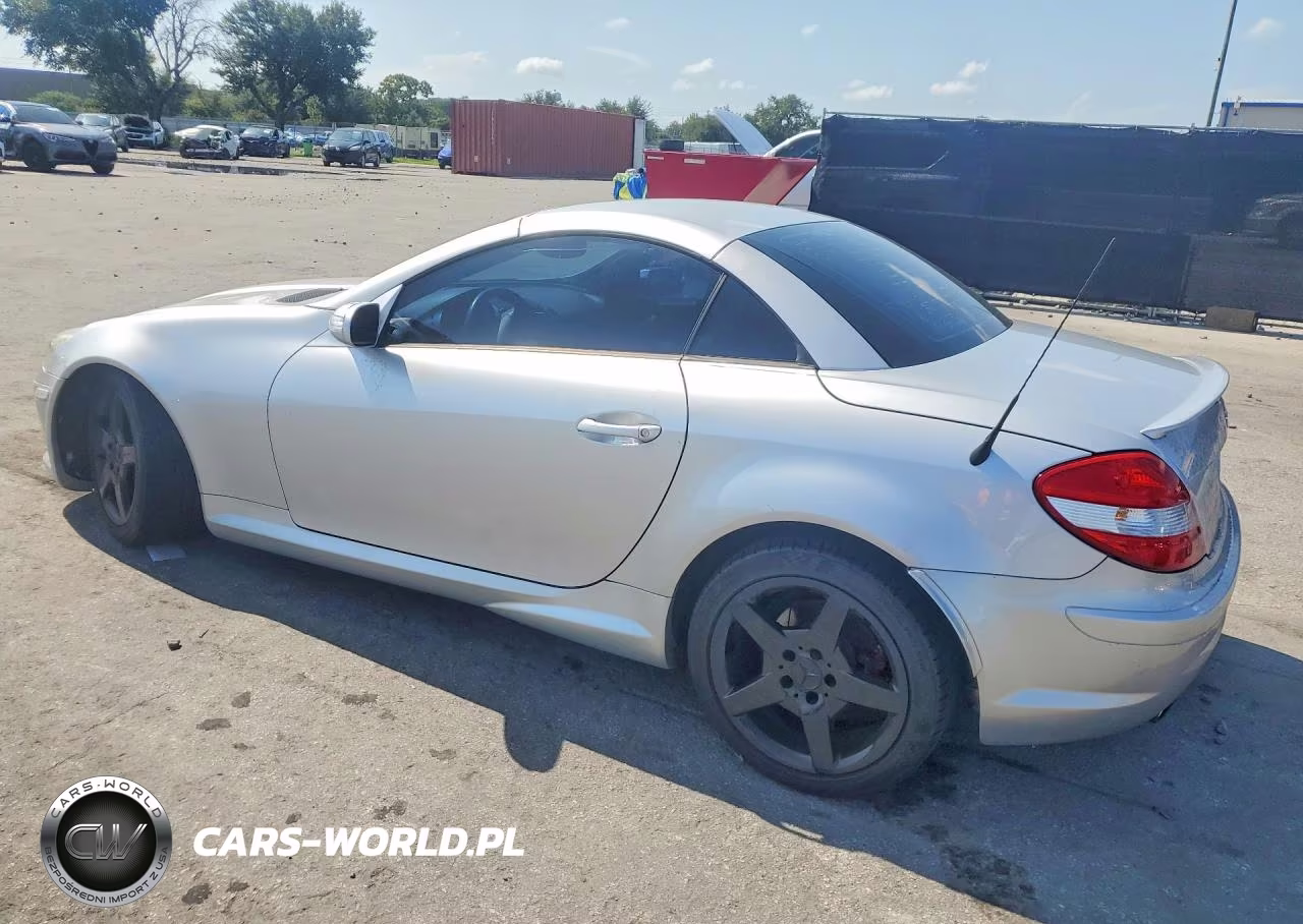 2008 Mercedes-Benz Slk 280 VIN:WDBWK54F98F186631 - 2