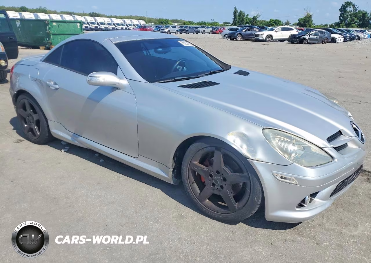 2008 Mercedes-Benz Slk 280 VIN:WDBWK54F98F186631 - 4