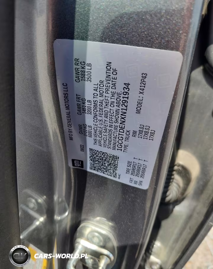 2022 Chevrolet Colorado Z71 VIN:1GCGTDENXN1291934 - 12