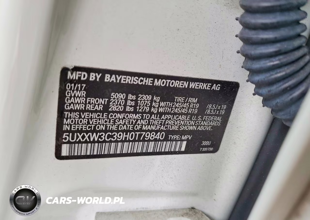 2017 BMW X4 xDrive28I VIN:5UXXW3C39H0T79840 - 13