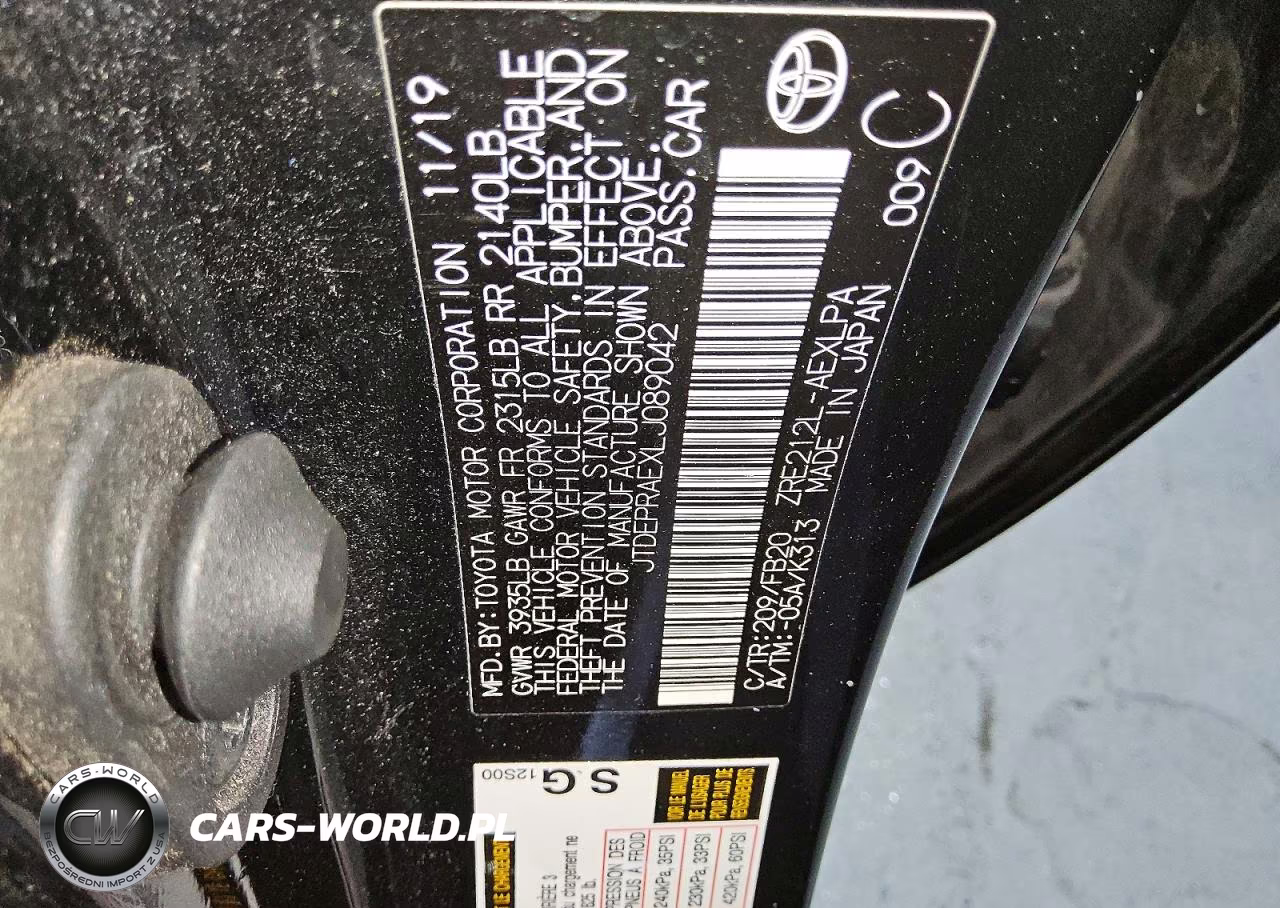 2020 Toyota Corolla Le VIN:JTDEPRAEXLJ089042 - 13