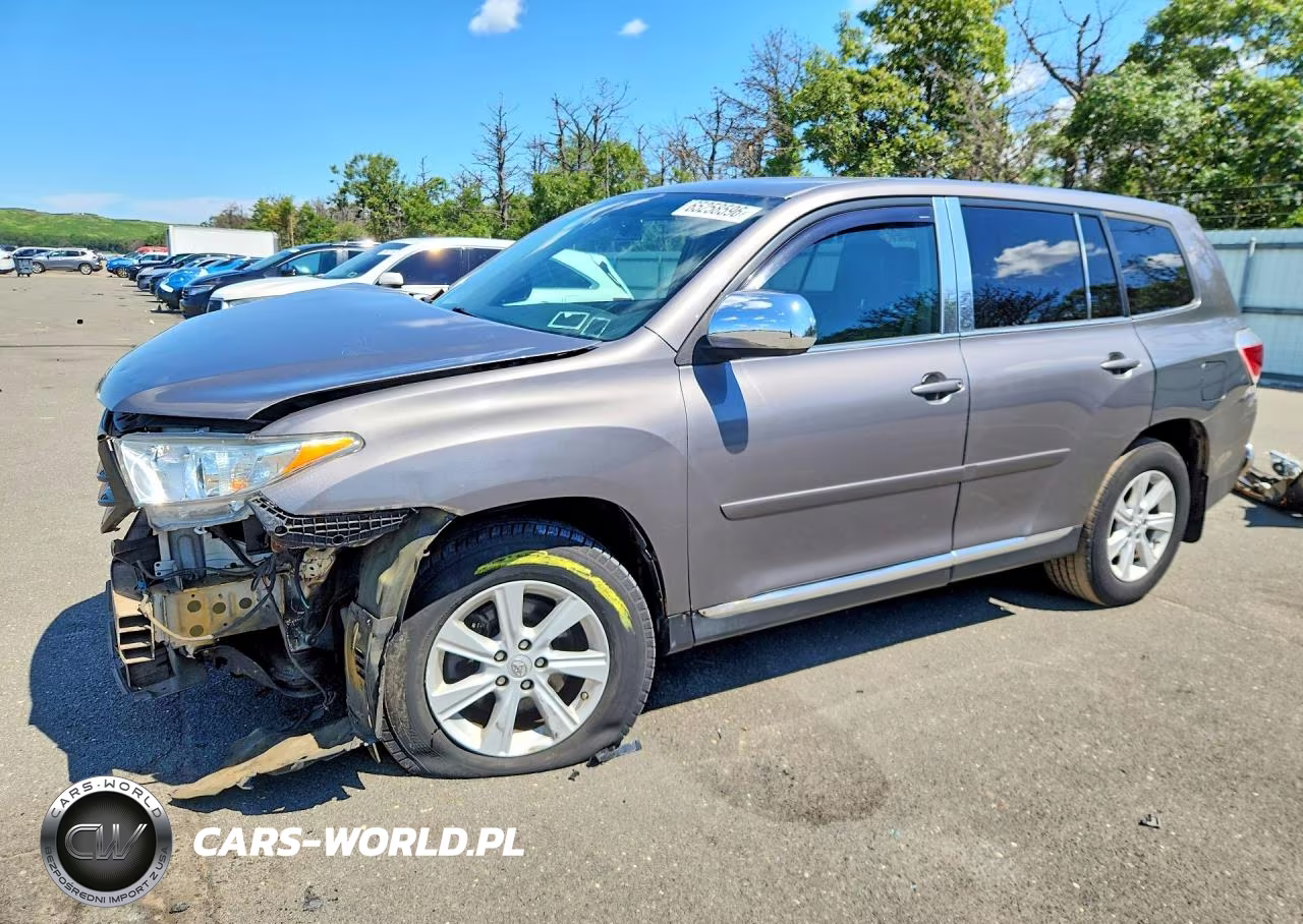 2013 Toyota Highlander Base VIN:5TDZA3EH5DS045801 - 1