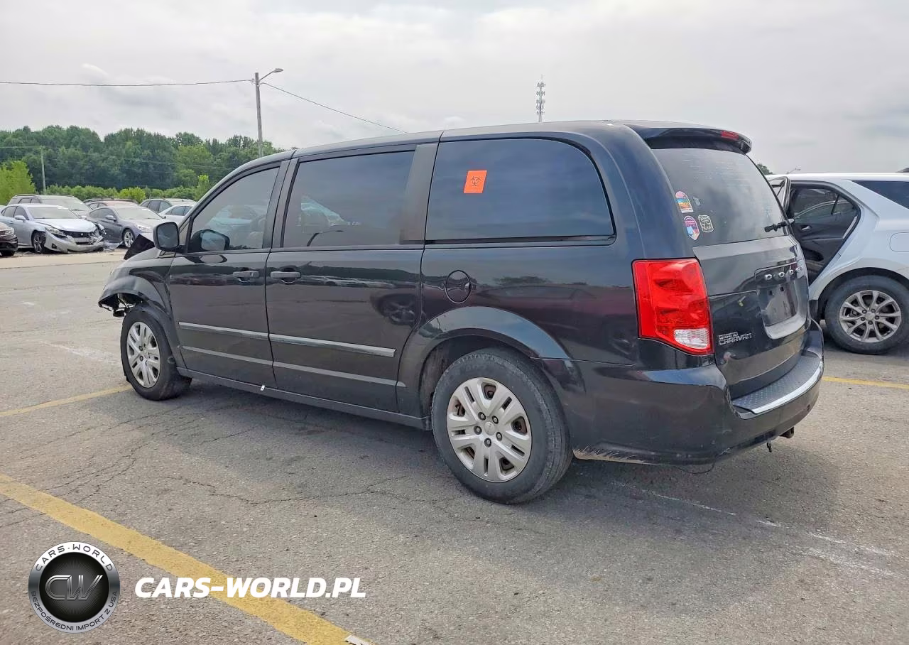 2015 Dodge Grand Caravan Se VIN:2C4RDGBG8FR643614 - 2