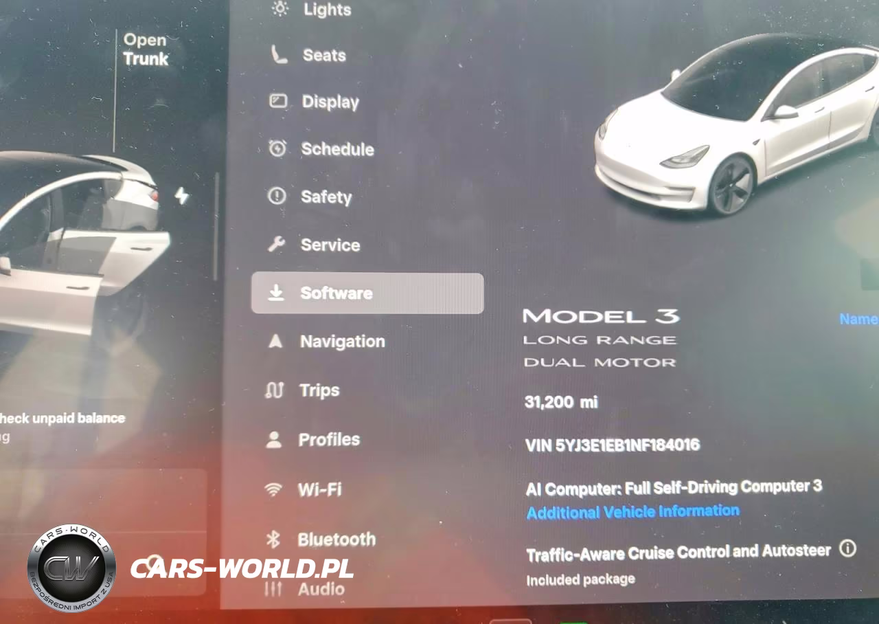 2022 Tesla Model 3 VIN:5YJ3E1EB1NF184016 - 9