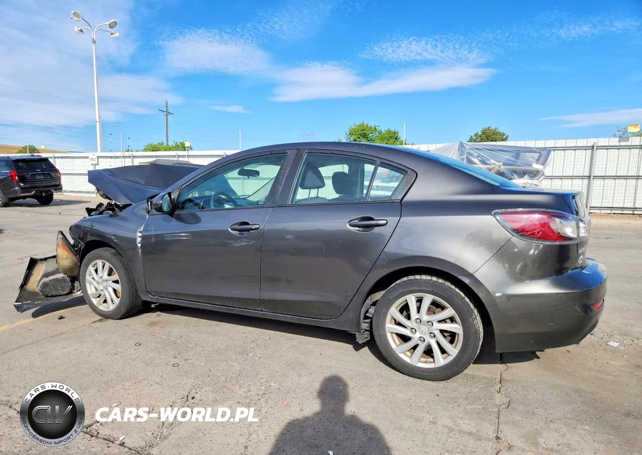 2012 Mazda 3 I VIN:JM1BL1V71C1596195 - 2