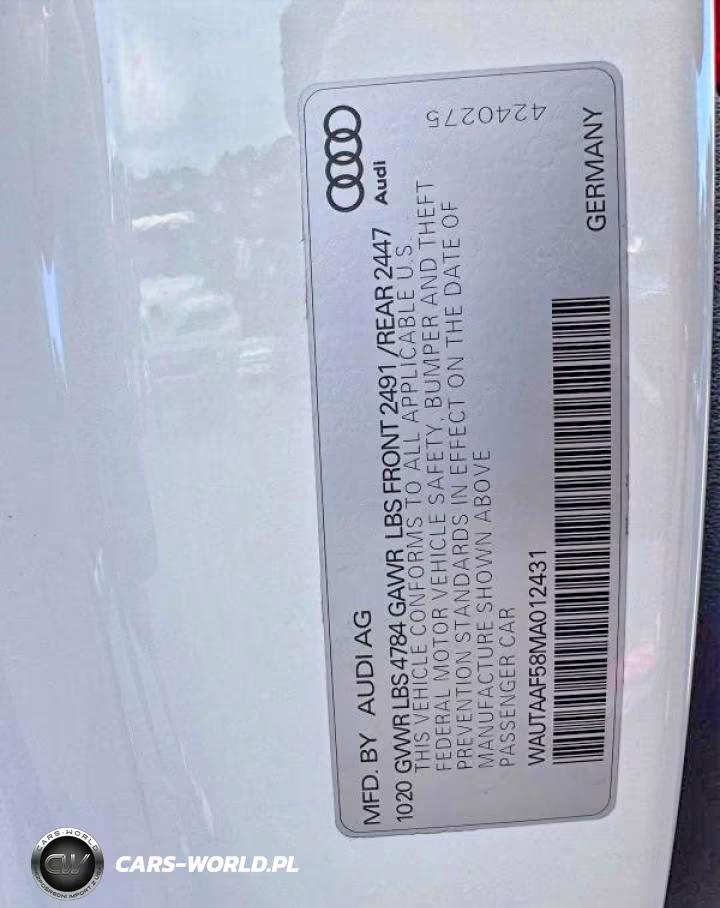 2021 Audi A5 Premium Plus 45 VIN:WAUTAAF58MA012431 - 15