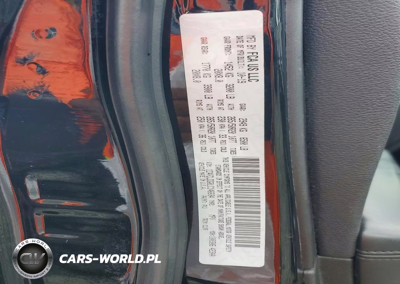 2020 Dodge Durango Gt VIN:1C4RDJDG0LC146684 - 13