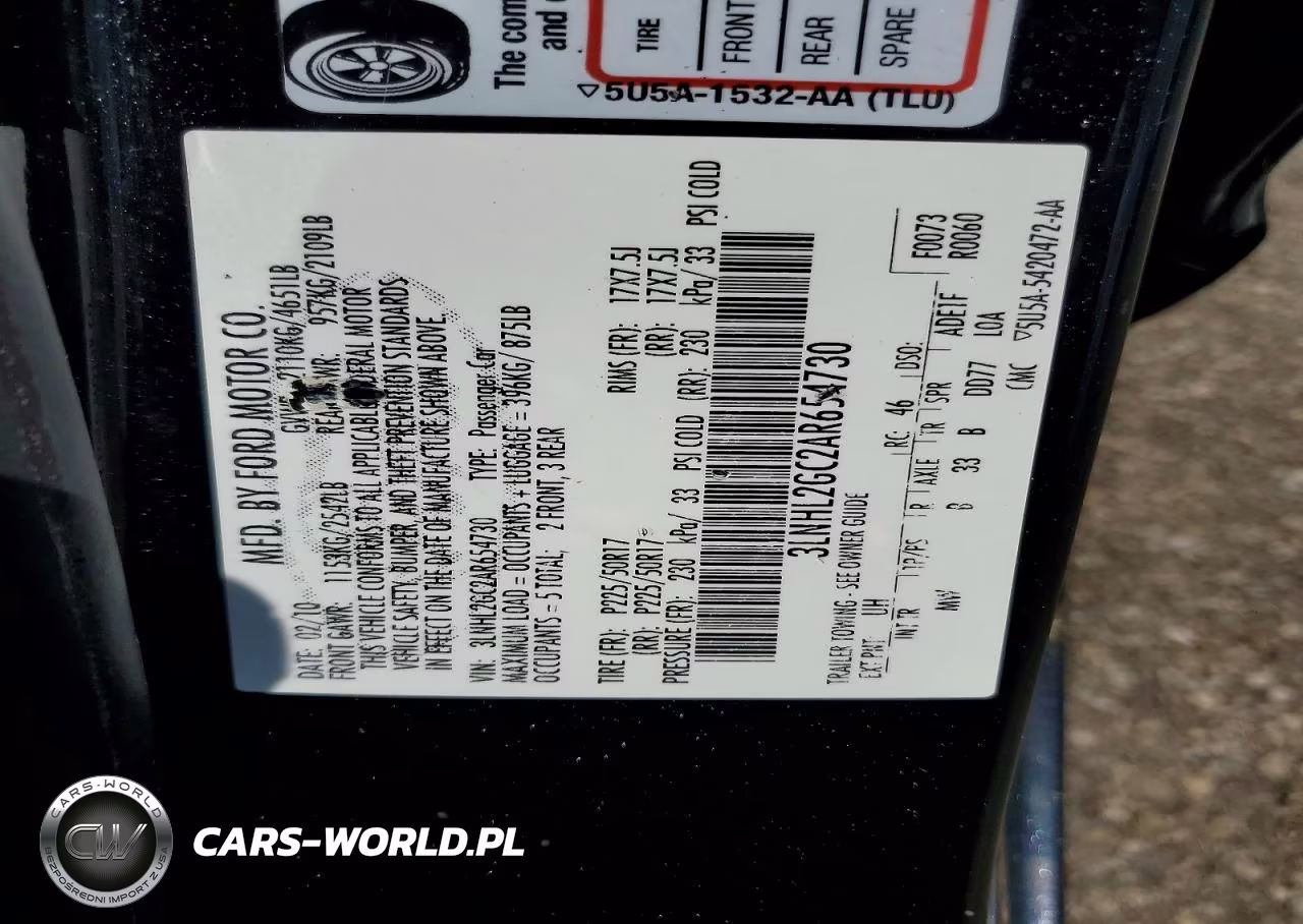2010 Lincoln Mkz VIN:3LNHL2GC2AR654730 - 12