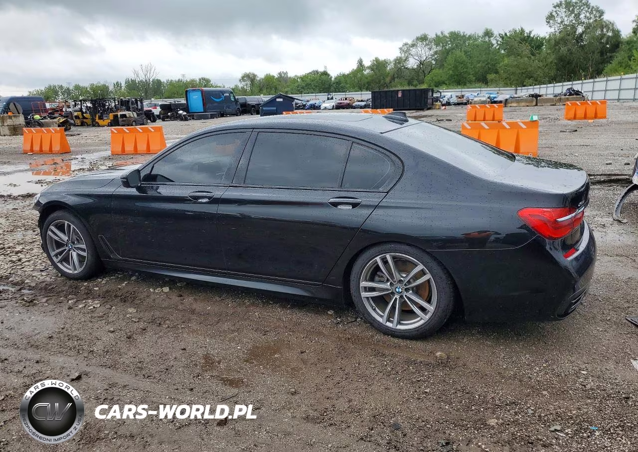 2019 BMW 740 Xi VIN:WBA7E4C58KGV70298 - 2
