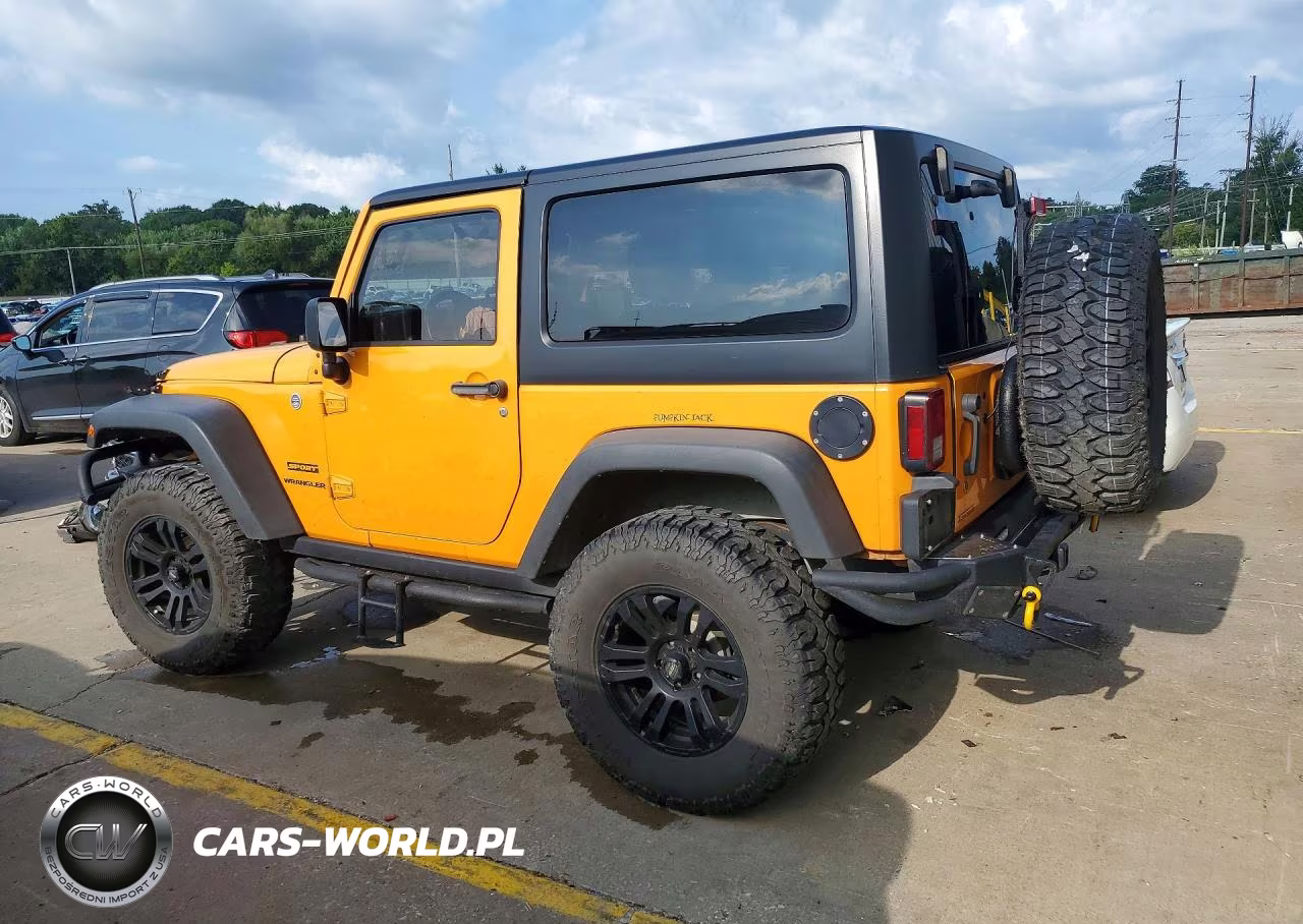 2012 Jeep Wrangler Sport VIN:1C4AJWAGXCL245262 - 2