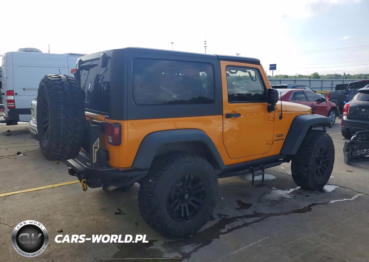 2012 Jeep Wrangler Sport VIN:1C4AJWAGXCL245262 - 3