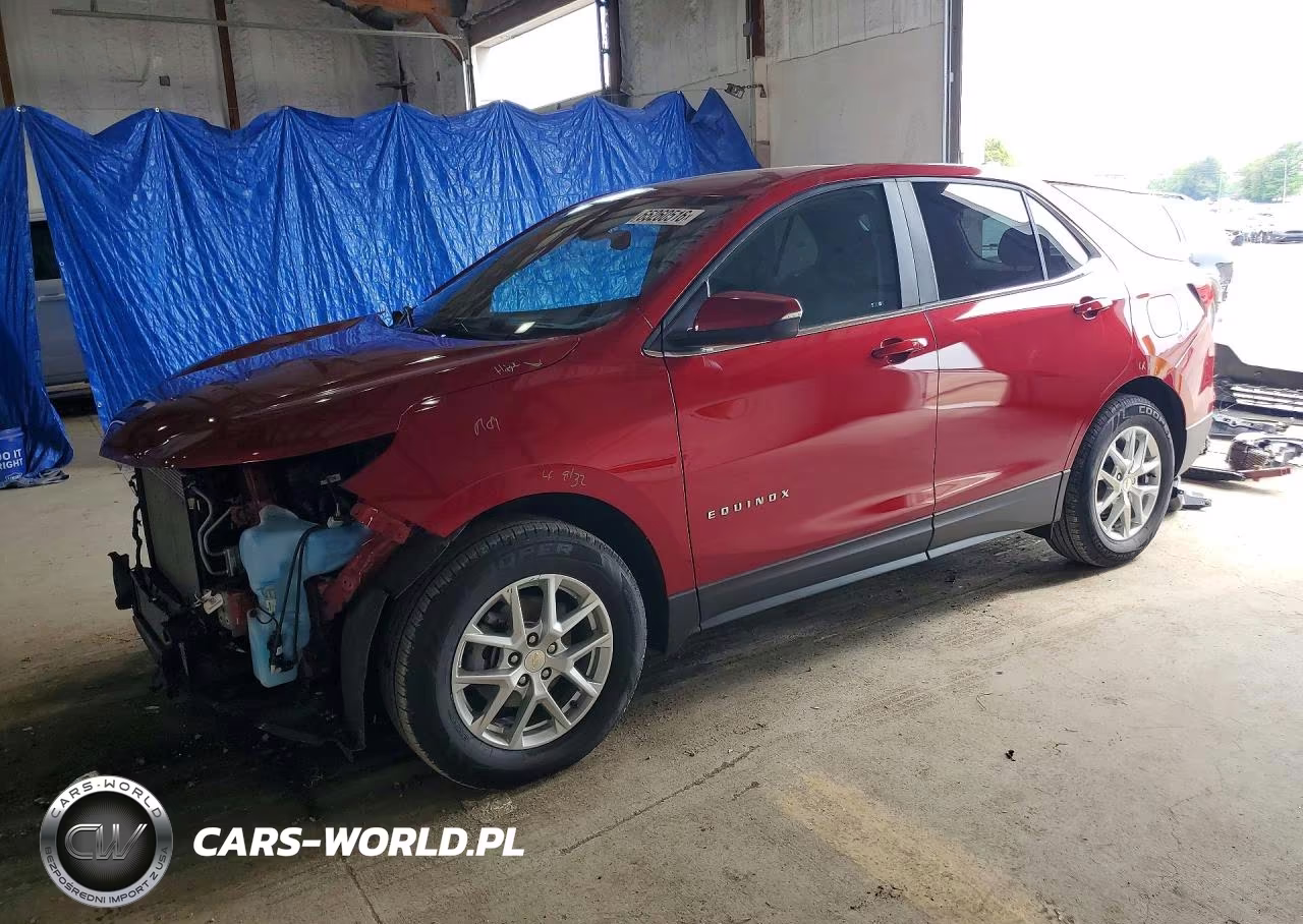 2023 Chevrolet Equinox Lt VIN:3GNAXUEG8PS141566 - 1