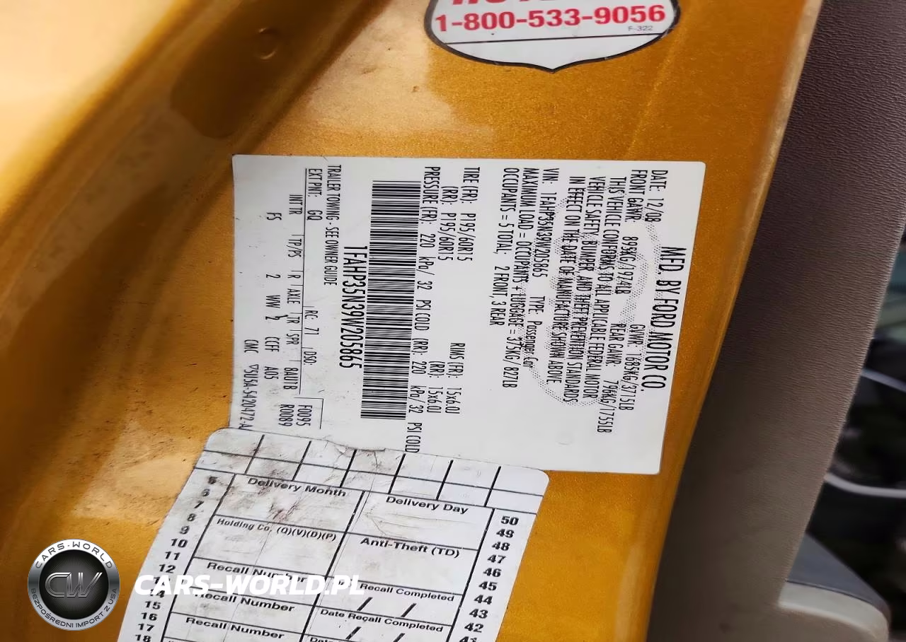 2009 Ford Focus Se VIN:1FAHP35N39W205865 - 13