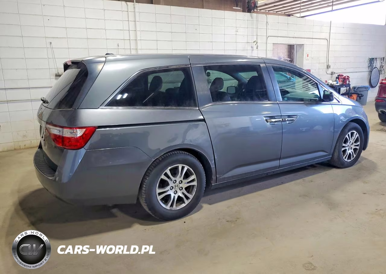 2012 Honda Odyssey Exl VIN:5FNRL5H62CB086437 - 3