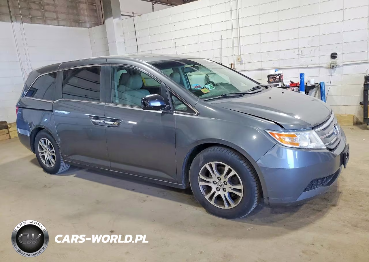 2012 Honda Odyssey Exl VIN:5FNRL5H62CB086437 - 4