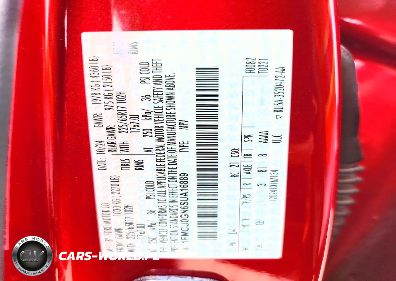 2025 Ford Escape Active VIN:1FMCU0GN6SUA16889 - 14