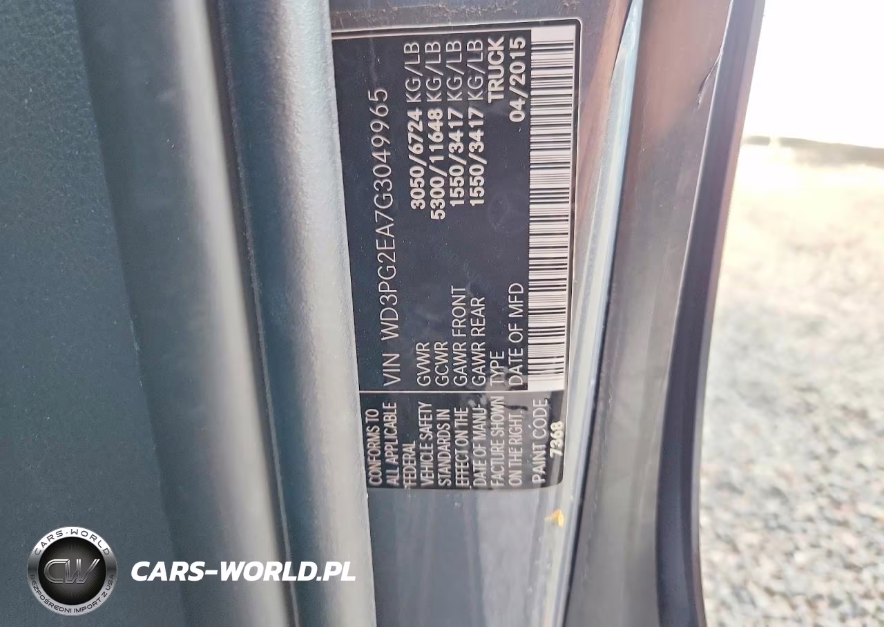 2016 Mercedes-Benz Metris VIN:WD3PG2EA7G3049965 - 13