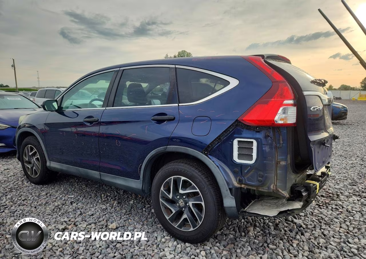 2016 Honda Cr-V Se VIN:5J6RM4H43GL055863 - 2