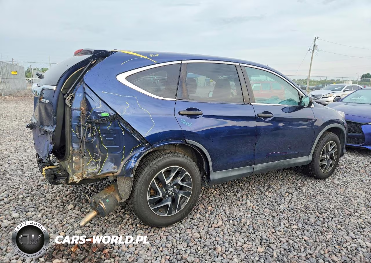 2016 Honda Cr-V Se VIN:5J6RM4H43GL055863 - 3