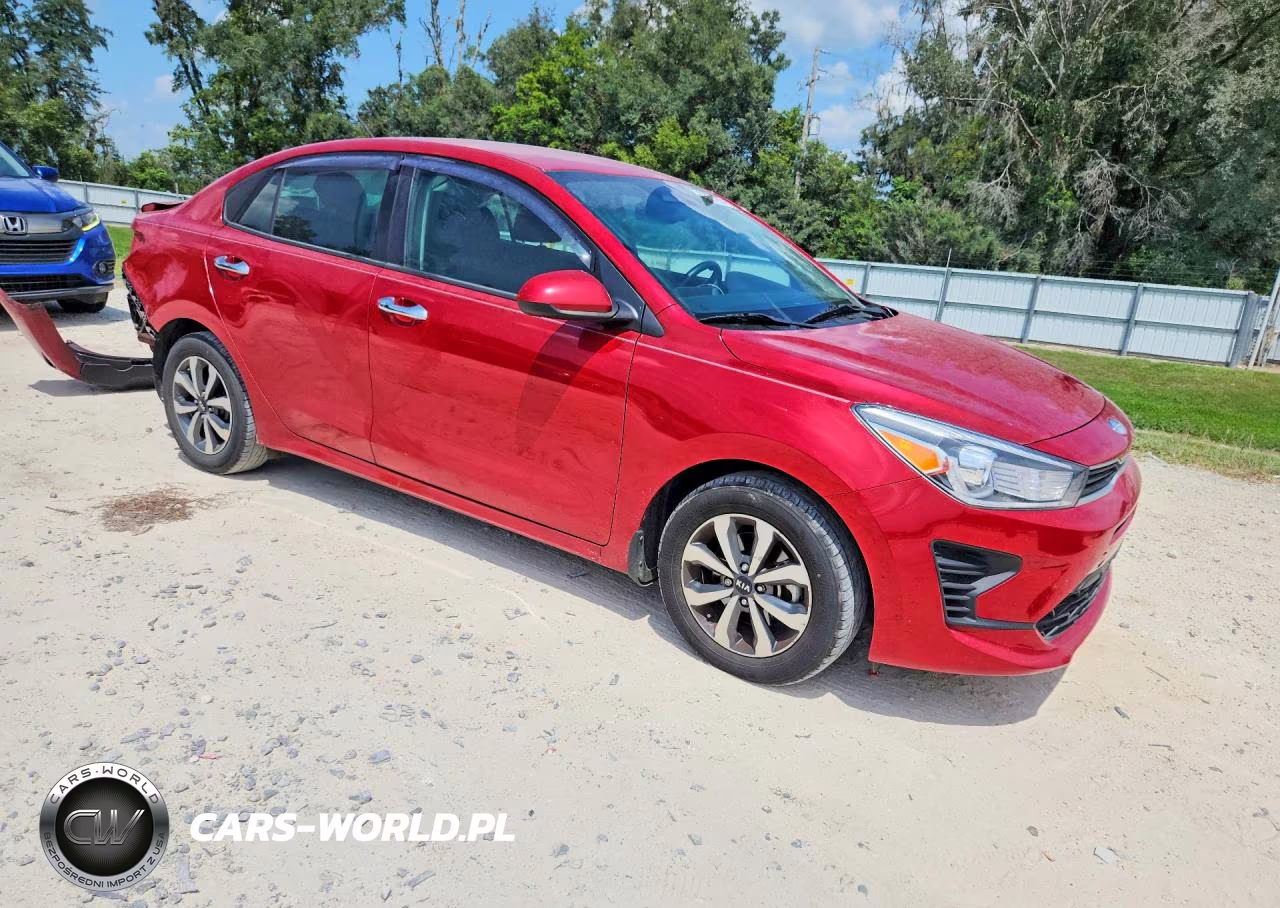 2021 Kia Rio S VIN:3KPA24AD5ME418333 - 4