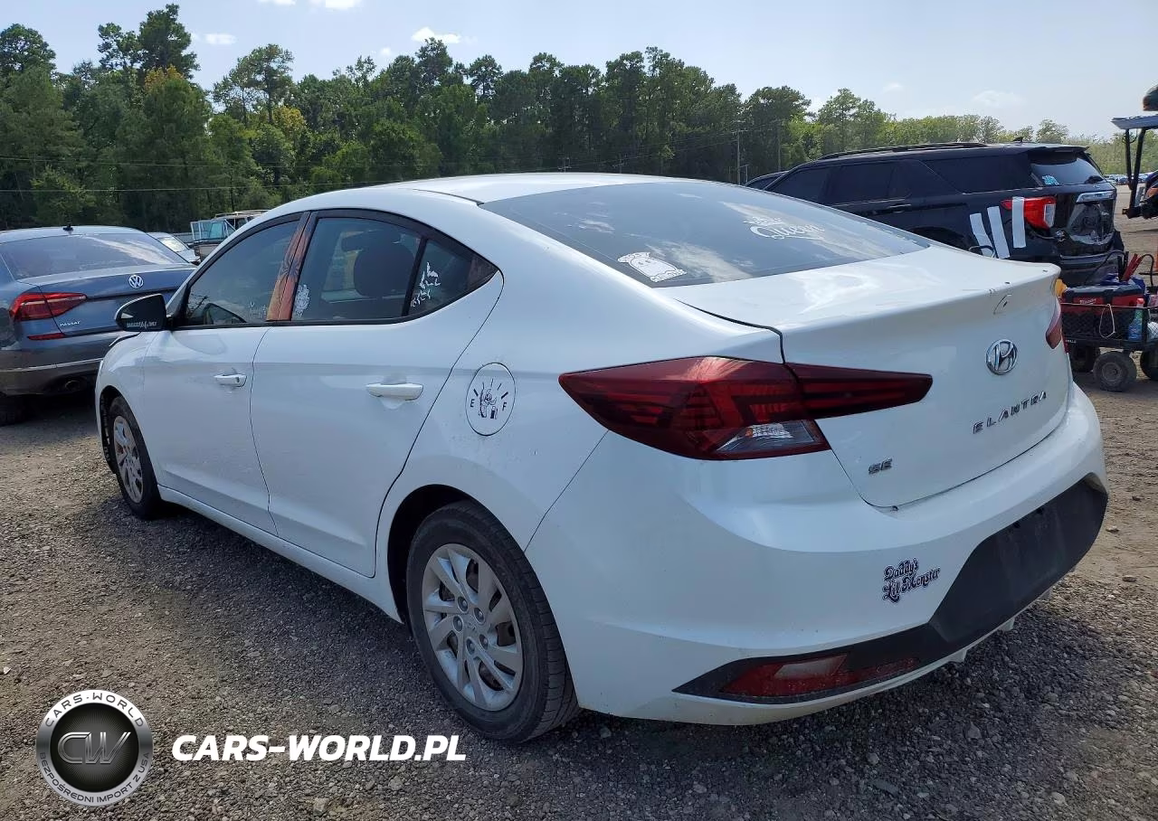 2019 Hyundai Elantra Se VIN:5NPD74LF5KH407256 - 2