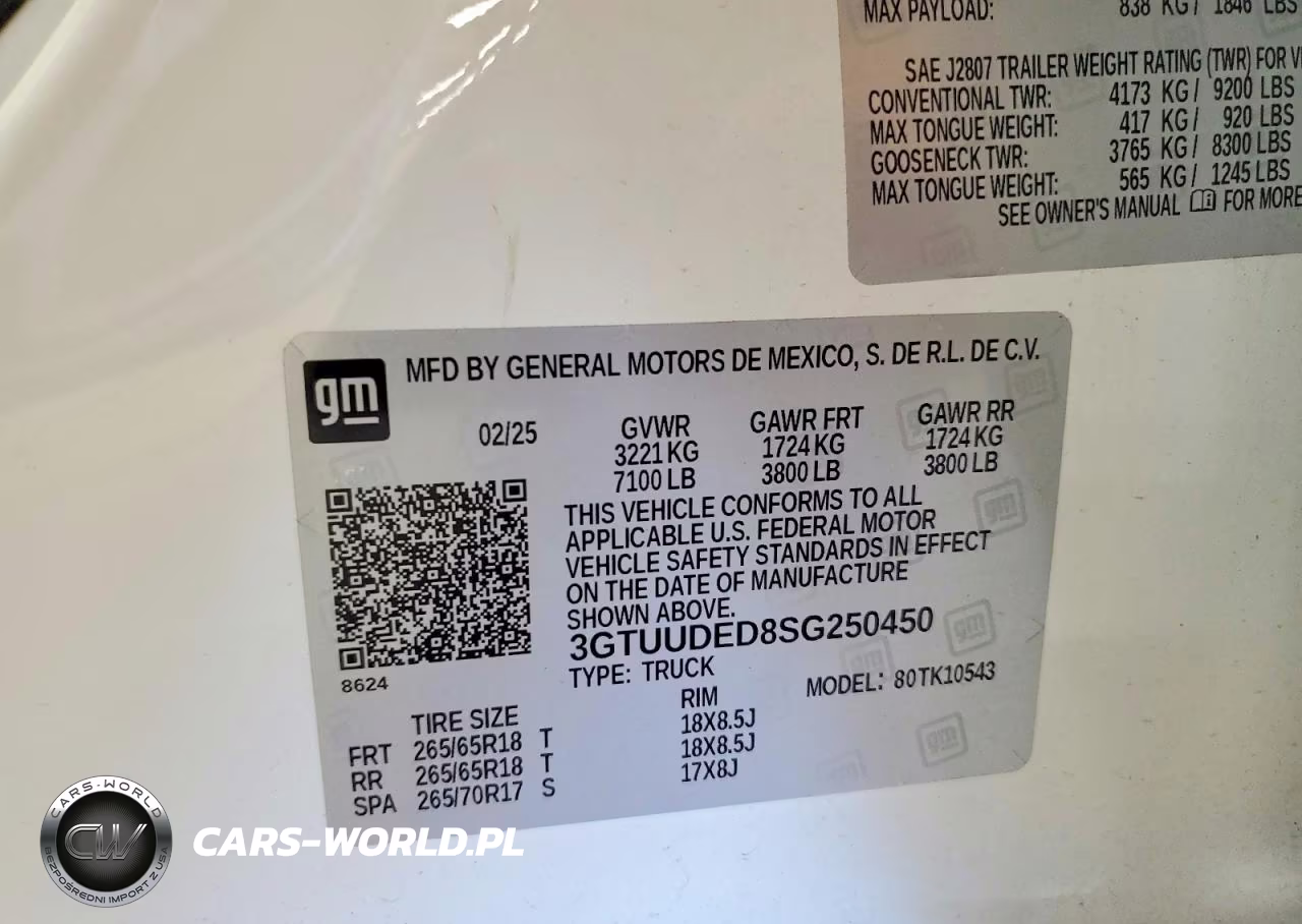 2025 GMC Sierra K1500 Slt VIN:3GTUUDED8SG250450 - 12