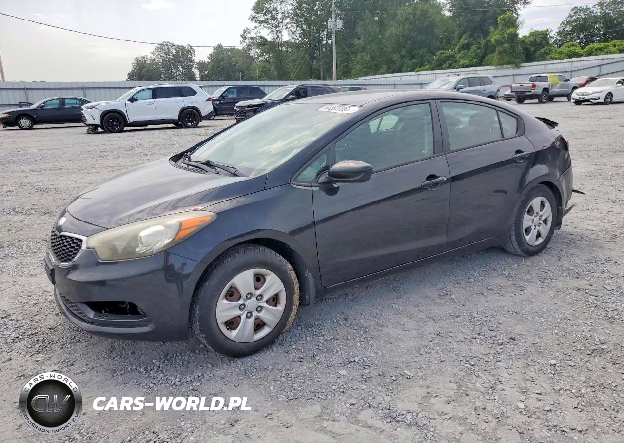 2014 Kia Forte Lx VIN:KNAFK4A68E5180401 - 1