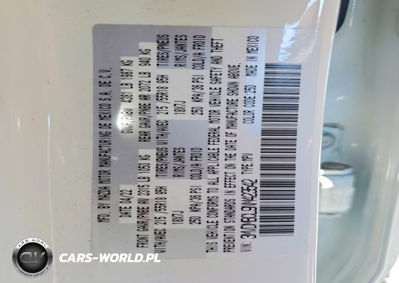 2022 Mazda Cx-30 Preferred VIN:3MVDMBCL9NM423542 - 12