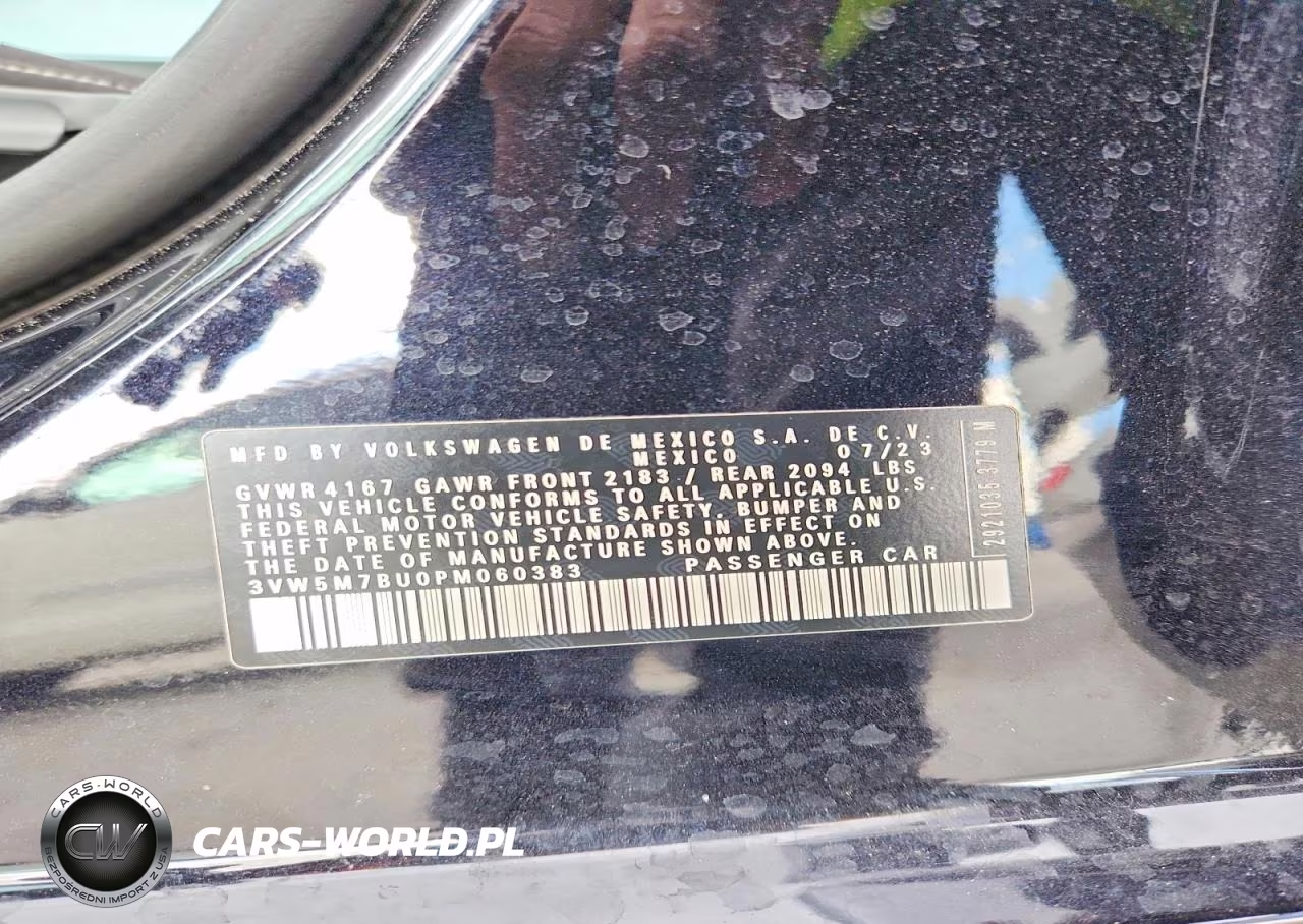 2023 Volkswagen Jetta S VIN:3VW5M7BU0PM060383 - 13