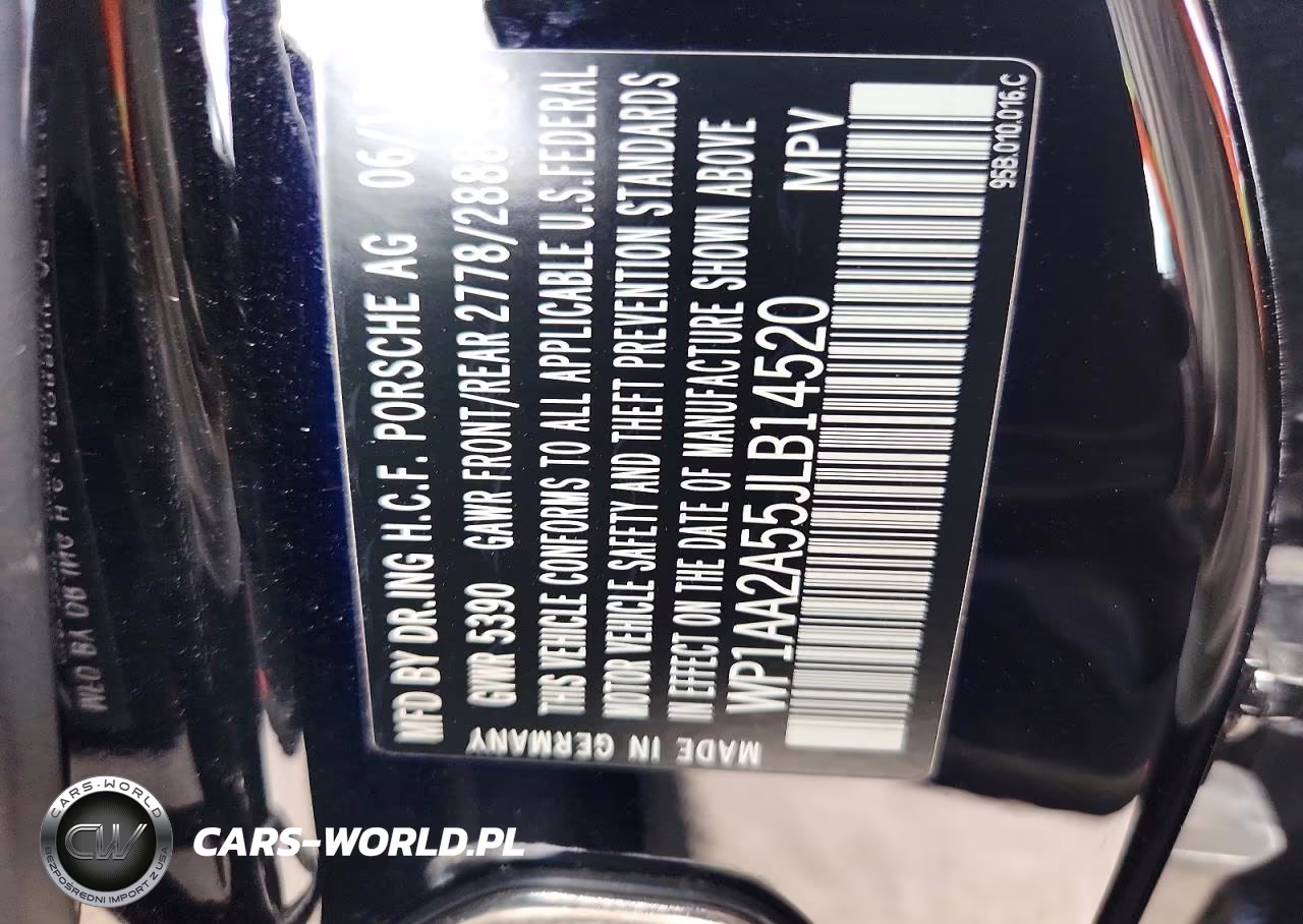 2018 Porsche Macan VIN:WP1AA2A55JLB14520 - 13