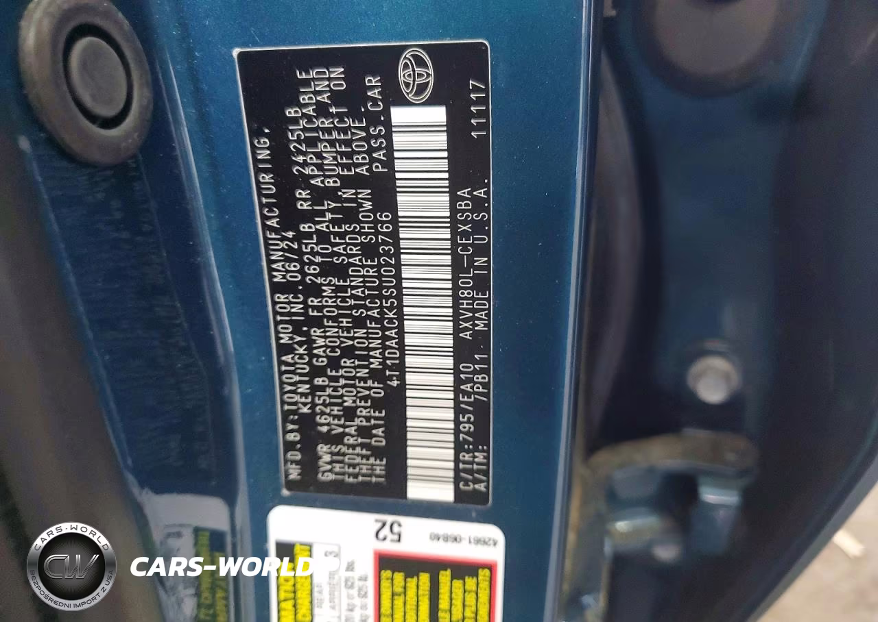 2025 Toyota Camry Se VIN:4T1DAACK5SU023766 - 13
