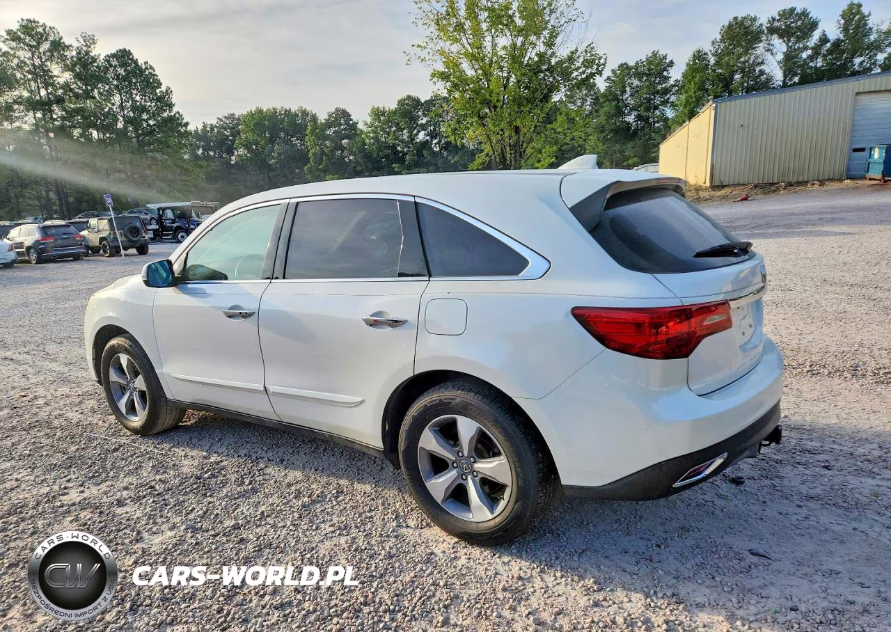 2014 Acura Mdx VIN:5FRYD4H2XEB004780 - 2