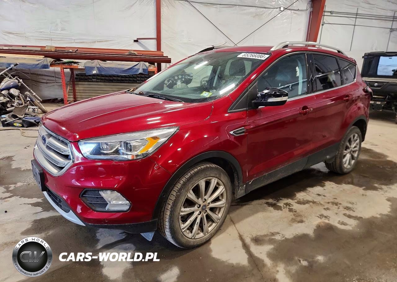 2017 Ford Escape Titanium VIN:1FMCU9JD7HUE61395 - 1