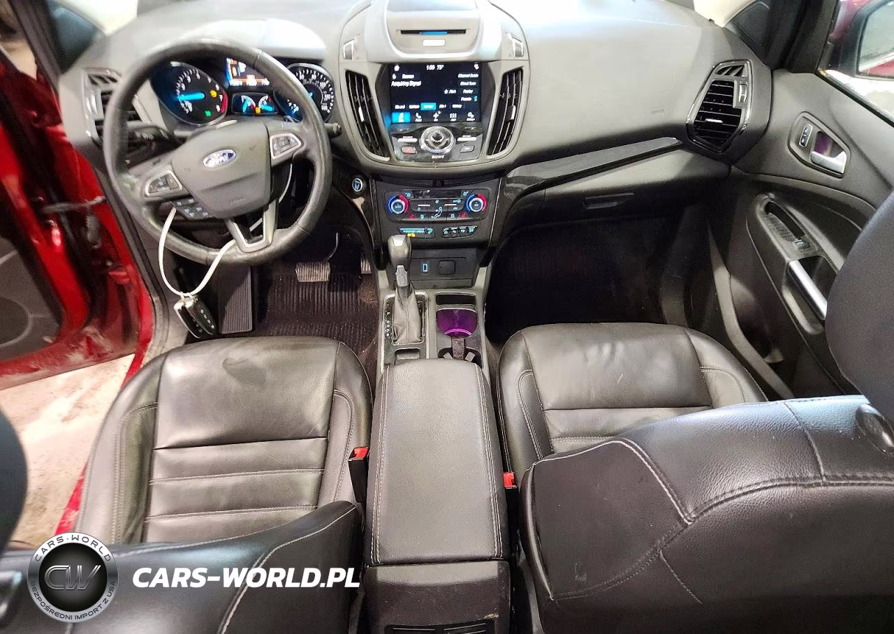 2017 Ford Escape Titanium VIN:1FMCU9JD7HUE61395 - 8