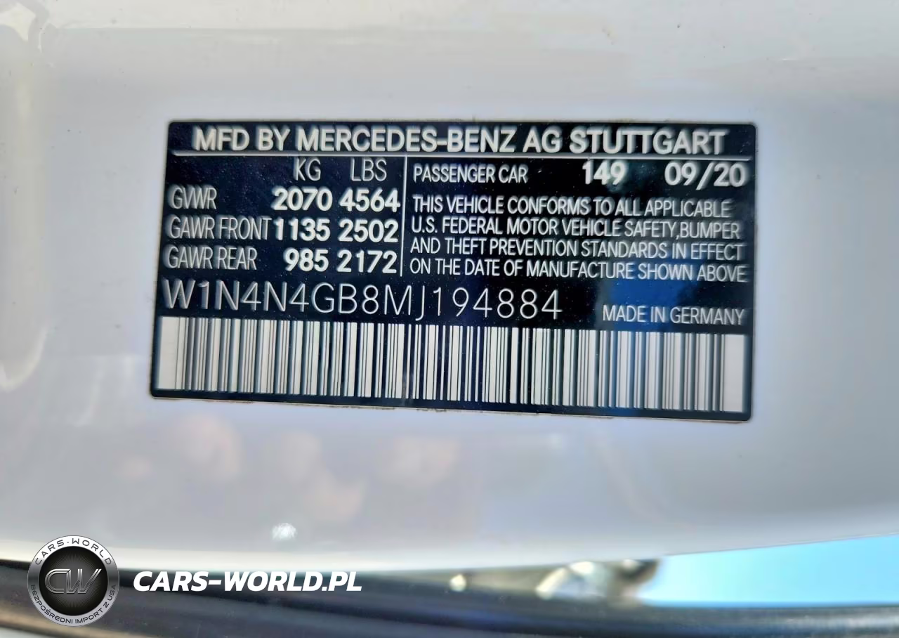 2021 Mercedes-Benz Gla 250 VIN:W1N4N4GB8MJ194884 - 14