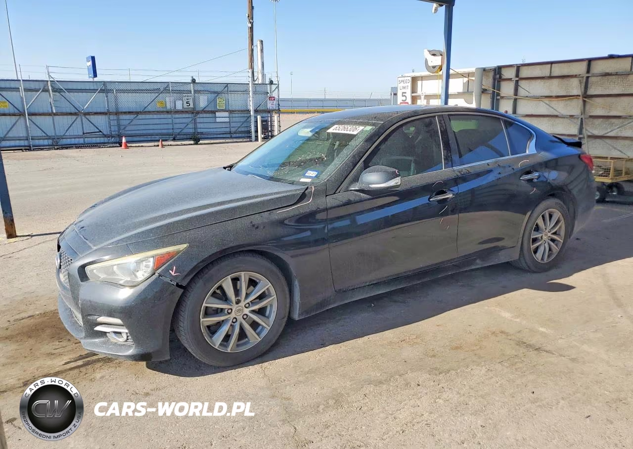2015 Infiniti Q50 Premium VIN:JN1BV7APXFM339755 - 1