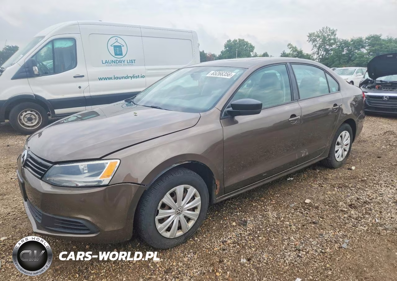 2013 Volkswagen Jetta Base VIN:3VW2K7AJ9DM393144 - 1
