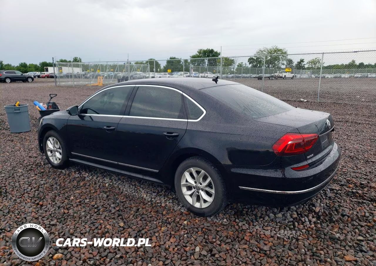 2017 Volkswagen Passat S VIN:1VWAT7A33HC009487 - 2