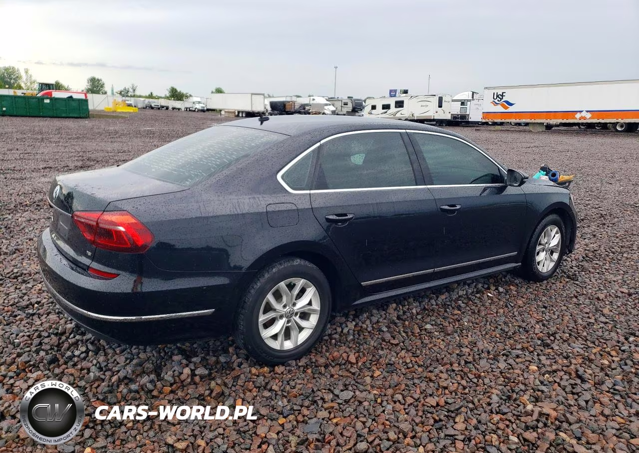 2017 Volkswagen Passat S VIN:1VWAT7A33HC009487 - 3