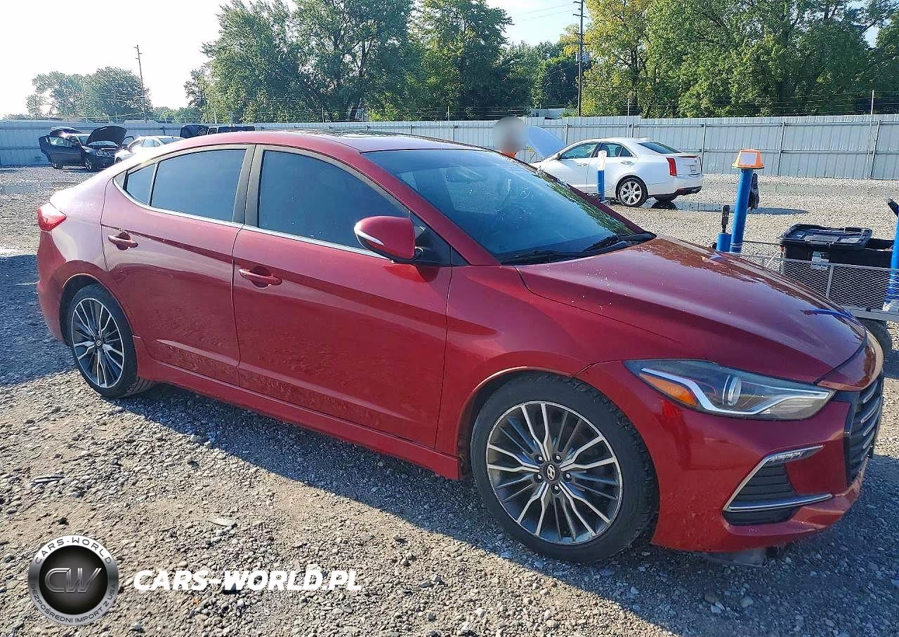 2018 Hyundai Elantra Sport VIN:KMHD04LB3JU544939 - 4