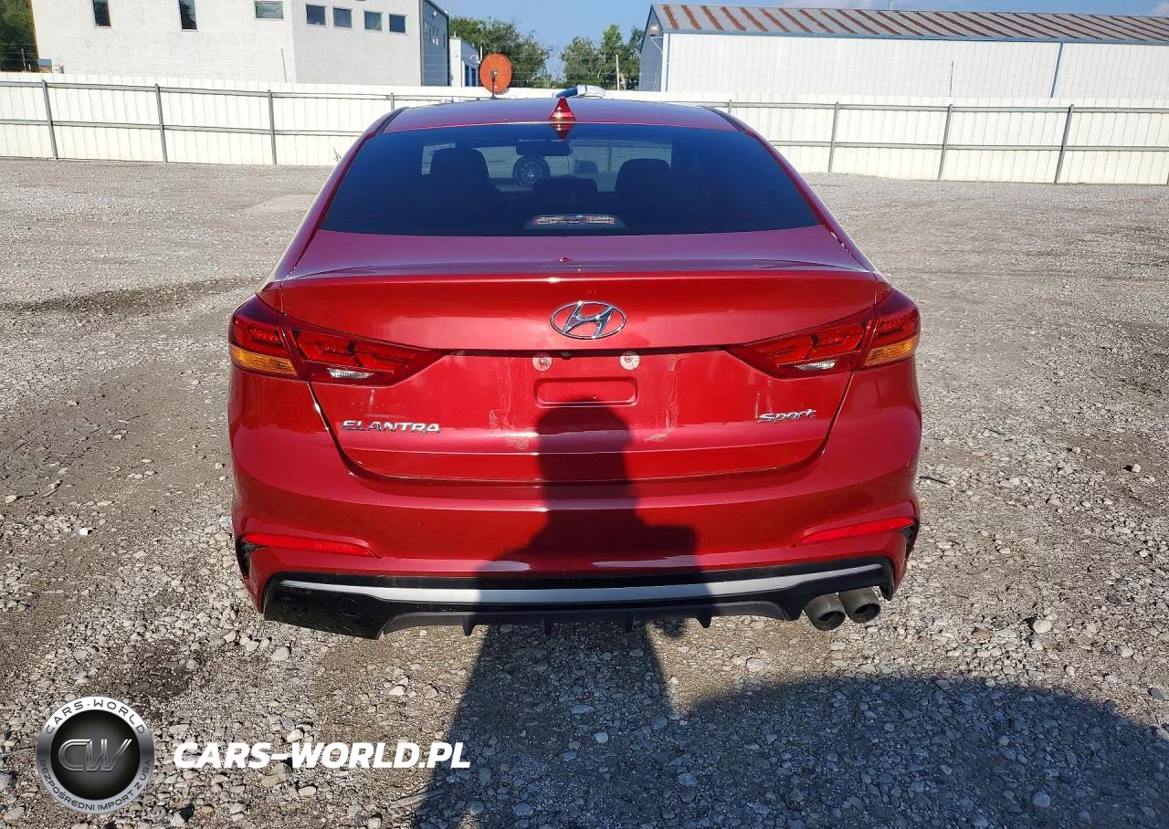 2018 Hyundai Elantra Sport VIN:KMHD04LB3JU544939 - 6
