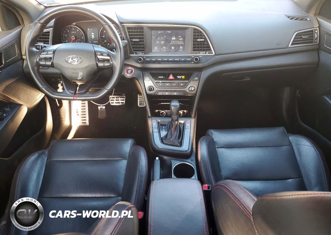 2018 Hyundai Elantra Sport VIN:KMHD04LB3JU544939 - 8