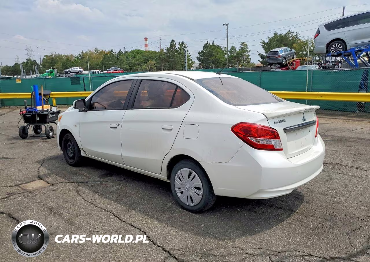 2017 Mitsubishi Mirage G4 Es VIN:ML32F3FJ3HH003287 - 2