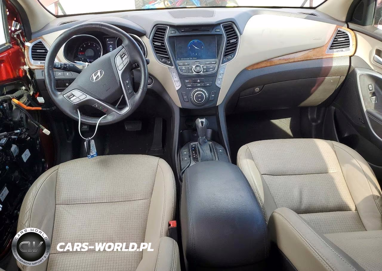 2014 Hyundai Santa Fe Limited VIN:KM8SR4HF9EU077296 - 8