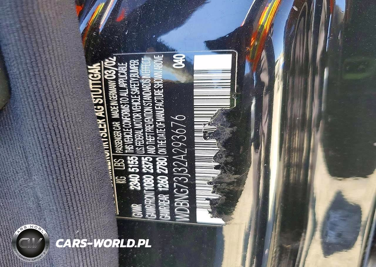 2002 Mercedes-Benz S 55 Amg VIN:WDBNG73J32A293676 - 12